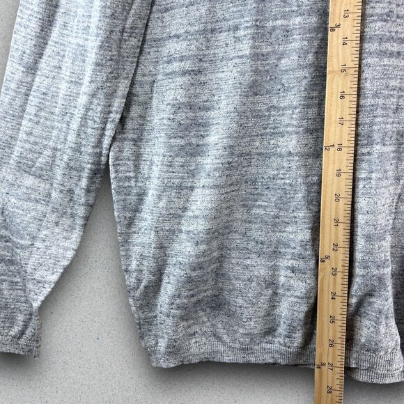 French Connection Sweater Mens XL Cotton Linen Lightweight V Neck - Picture 7 of 8